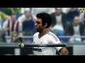 pes 2013 gameplay real madrid 3 0 fc barcelona 360 pc ps3