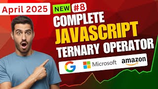 Javascript Full Course 2025 | Ternary Operator in javascript
