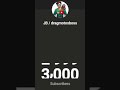 JB Hits 3,000 Subscribers