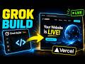 How to Deploy Grok Build Website Live on Vercel (Full Tutorial)