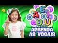 As vogais A E I O U - Vídeo educativo para aprender as vogais -  Irmãs Volpe