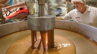 How Dove /  Galaxy Chocolate  Are Made In Factory - How It's Made Galaxy Chocolate | Food Factory