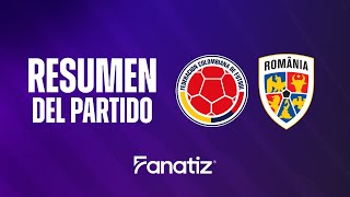 Colombia 3-2 Rumanía | Resumen, goles y mejores jugadas del partido amistoso 2024