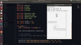 Smart dots using Genetic algorithm