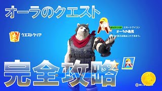 オーラのクエスト 完全攻略 Fortnite Aura Quests (Snapshots)【フォートナイト チャプター4 シーズン3 スナップショット】