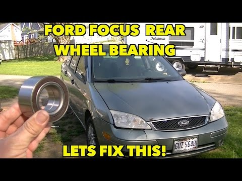 2005 Ford Focus Rear Wheel Bearing replacement. The worst case scenario. 2005 Ford Focus Rear Wheel Bearing replacement. The worst case scenario.