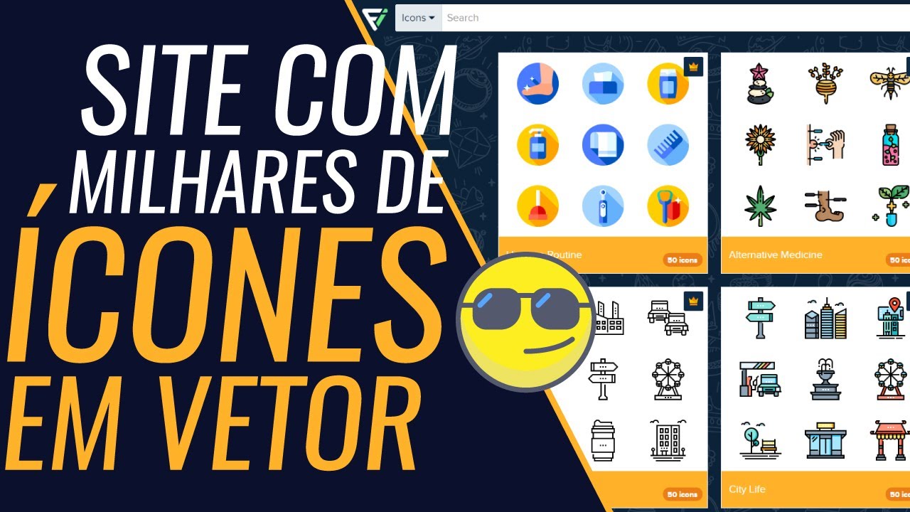 Onde Baixar ícones Em Vetor Eps Png Psd Youtube