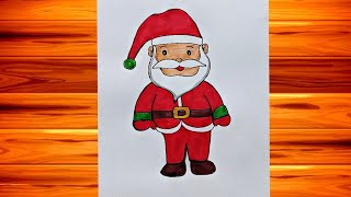 santa claus drawing|how to draw santa claus step by step|Christmas drawing|merry Christmas drawing