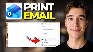 How To Print An Email In Outlook Web Access (Tutorial 2026)