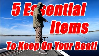 FIVE Items You HAVE to Keep on Your Boat!!