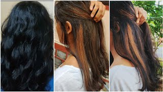 How to highlight your hair at home | at just 160/-Rs | hair colour | घर पे बालो को highlight करे