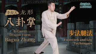 八卦掌基本功步法腿法 The basic skills of Form Bagua Zhang: Footwork and Leg Techniques#kungfu #martialarts