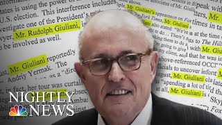 Rudy Giuliani Under Fire For Role In Ukraine Phone Call | NBC Nightly News