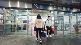 Walk around Jungnim-dong \u0026 Seoul stn.(west) 중림동 서울서부역 【DJI Pocket 2】