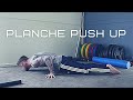 Planche push up (technique + progressions)