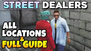 GTA 5 Online NEW STREET DEALERS Full Guide \u0026 All Locations with Map