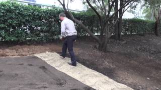 How to install Jute Soil Saver Mesh by All Stake Supply