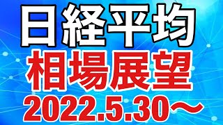 2022/5/30～ 【日経平均】テクニカル＋米国ファンダメンタルズ解説(リセッション/ISM景況感指数/ミシガン大消費者信頼感指数)