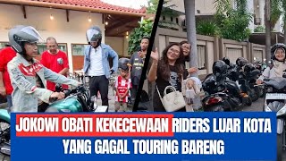 Duh, Puluhan Riders Luar Kota Kecewa Gagal Touring Motor Bareng Jokowi Gegara Jadwal Dimajukan