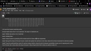 Basic Implementation of kmeans clustering on iris dataset-Beginner level