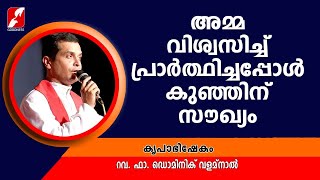 അമ്മ വിശ്വസിച്ച് പ്രാർത്ഥിച്ചപ്പോൾ കുഞ്ഞിന് സൗഖ്യം  |FR. DOMINIC VALANMANAL | GOODNESS TV |