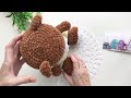 Вязаный плюшевый мишка crochet plush bear