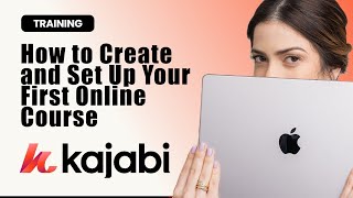 How to Create and Sell Your First Online Course | #Kajabi for Beginners [Step-by-Step Tutorial 2024]