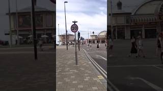 BLACKPOOL PROMENADE and PIER Street View #shorts Lancashire, England, UK