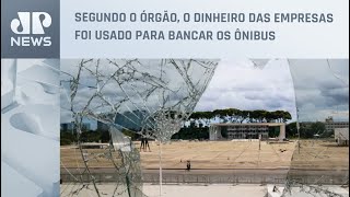 AGU quer bloqueio de bens de empresas financiadoras de atos em Brasília