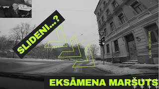 CSDD braukšanas eksāmens | eksāmena maršuts un kļūdu skaidrojums | B kategorija