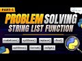 String Function Related Problem Solving in Python | Python Tutorial - Python Full Course