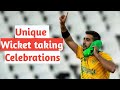 top 10 unique celebrations | Funny Celebrations in Cricket |wierd wicket taking celebration