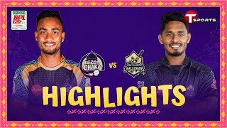 Highlights | Chattogram Challengers vs Durdanto Dhaka | BPL 2024 | Cricket | Match 5 | T Sports
