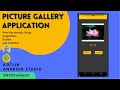 How to build a simple picture gallery app from the scratch? Kotlin android studio ImageView