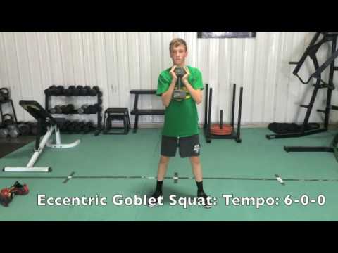 Eccentric Goblet Squat Youtube