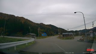 山形県鶴岡市温海川【4Ｋ車載動画】20191111