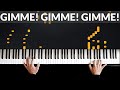 Gimme! Gimme! Gimme! (A Man After Midnight) - ABBA | Tutorial of my Piano Cover