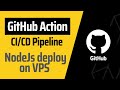 Automate Node.js Deployment to VPS with GitHub Actions | Step-by-Step Guide