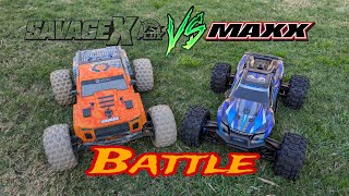 Hpi Savage X Flux Vs Traxxas Maxx V2