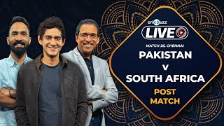 Cricbuzz Live: World Cup | Heartbreak for #Pakistan, #SouthAfrica win a thriller