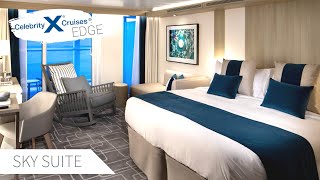 Sky Suite | Celebrity Edge Full Walkthrough Tour \u0026 Review 4K | Retreat 2021