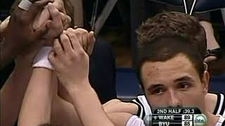 BYU vs Wake Forest basketball Jan 2009 Part 4