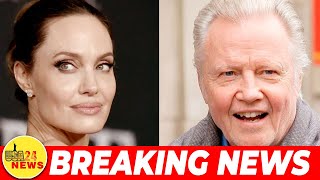 Angelina Jolie's father Jon Voight celebrates Donald Trump's election victory with Sarah Huckabee Sa