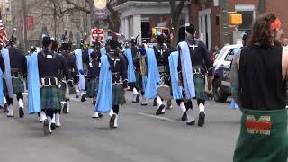 4K Video #6: Edward Maloney Memorial Pipe Band, Scranton, PA--Mar 19, 2022-- C0476