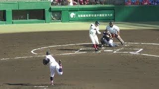 ≪選手権≫甲子園(2018)　大阪桐蔭　根尾選手(3年)　ホームラン②