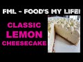 Classic Lemon Cheesecake ❤️ Cooking with Bec