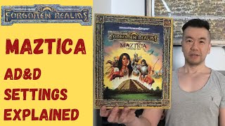 AD\u0026D 2e Maztica Campaign Setting review retrospective