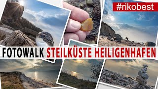 Fotowalk Steilküste Heiligenhafen - Fotografieren an der Ostsee - Bernsteine und Langzeitbelichtung