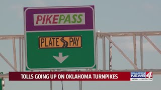 Tolls going up on Oklahoma turnpikes
