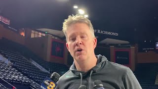 UR men's basketball coach Chris Mooney on family relationship with VCU coach Ryan Odom